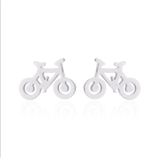 Náušnice kolo (ocel) st