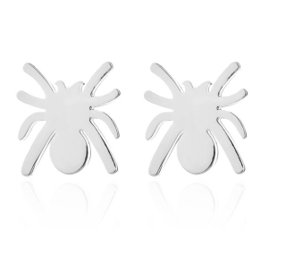 Náušnice pavouk (ocel)