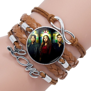 Náramek The Vampire Diaries (Upíří deníky) - Elena, Damon a Stefan (2)