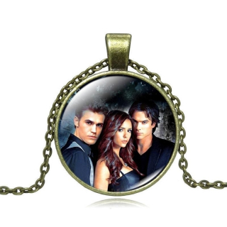 Řetízek The Vampire Diaries (Upíří deníky) - Elena, Damon a Stefan (2)