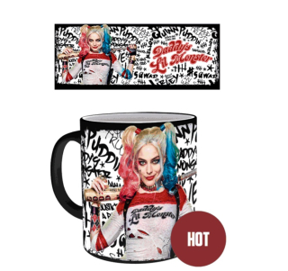 Hrnek Suicide Squad - mění barvu