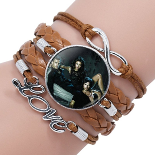 Náramek The Vampire Diaries (Upíří deníky) - Elena, Damon a Stefan (3)