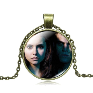 Řetízek The Vampire Diaries (Upíří deníky) - Elena a Stefan (2)