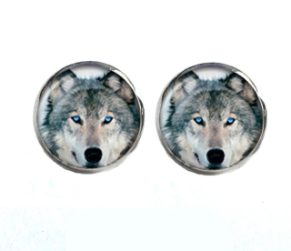 Náušnice vlk (29)