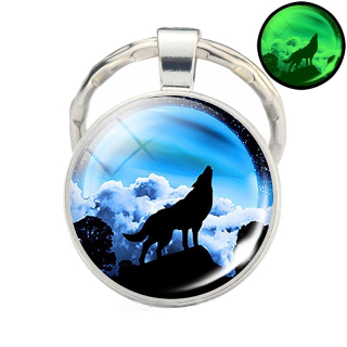 Klíčenka vlk - svítí ve tmě (5)