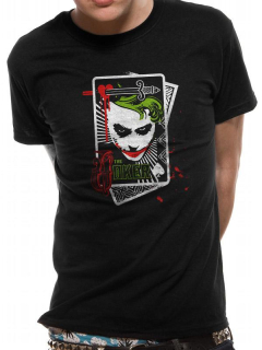 Pánské tričko Batman - Joker - karta