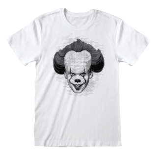 Pánské tričko It (To) - Pennywise (bílá)