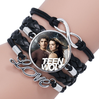 Náramek Teen Wolf (Vlčí mládě) 12 - černá