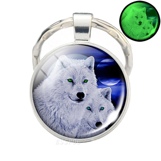 Klíčenka vlk - svítí ve tmě (9)