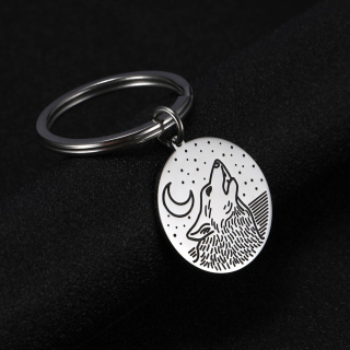 Klíčenka vlk (ocel) 3