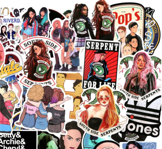 Set 50 samolepek Riverdale (3)