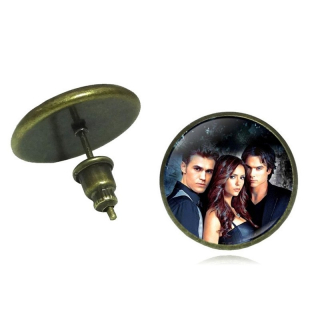 Náušnice Upíří deníky (The Vampire Diaries) - Elena, Damon, Stefan (br)