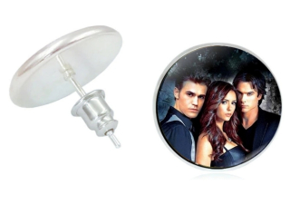 Náušnice Upíří deníky (The Vampire Diaries) - Elena, Damon, Stefan (st)