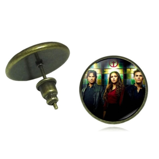 Náušnice Upíří deníky (The Vampire Diaries) - Elena, Damon, Stefan (br) 2