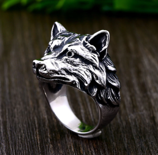 Prsten vlk - ocelový (5)