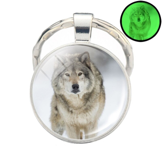 Klíčenka vlk - svítí ve tmě (18)