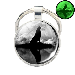 Klíčenka vlk - svítí ve tmě (19)