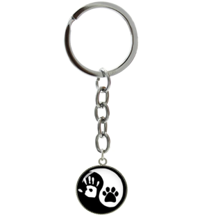 Klíčenka Yin yang (8)