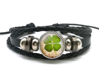 Náramek čtyřlístek (2)