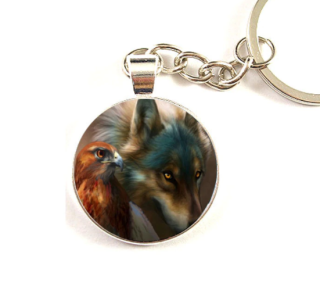 Klíčenka vlk (45)