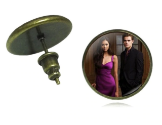 Náušnice Upíří deníky (The Vampire Diaries) - Elena a Stefan (br)