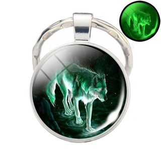 Klíčenka vlk - svítí ve tmě (24)