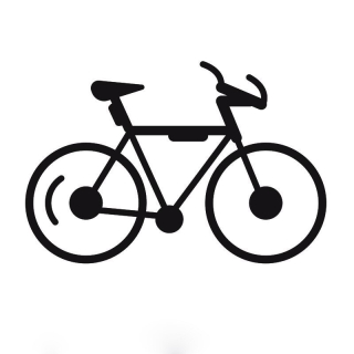 Samolepka (na auto, notebook) kolo - černá