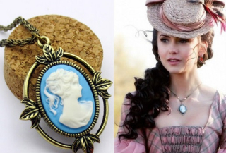 Řetízek Katherine Pierce - Kamej (Vampire Diaries)