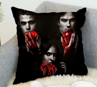Povlak na polštář The Vampire Diaries (Upíří deníky) - 45 x 45 cm (23)