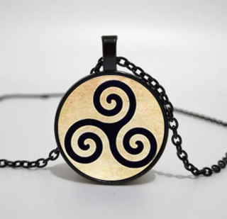 Řetízek Teen Wolf (Vlčí mládě) 5 - čn, Triskelion