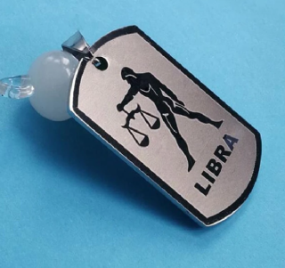 Řetízek znamení - váhy - ocel