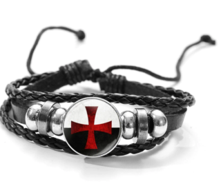 Náramek kříž templářů