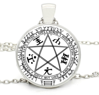 Řetízek Supernatural (Lovci duchů) - pentagram (40) st