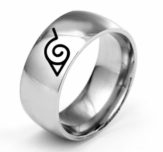 Prsten Naruto - ocelový (st)