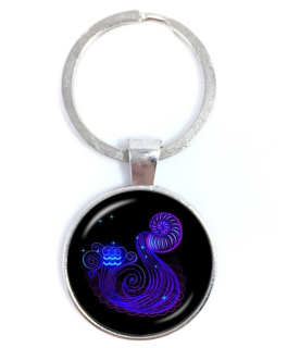 Klíčenka znamení zvěrokruhu - vodnář (5)