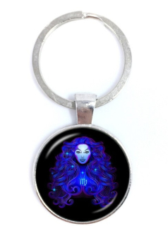 Klíčenka znamení zvěrokruhu - panna (3)