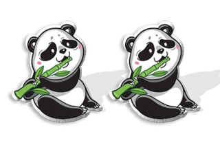 Náušnice panda (9)