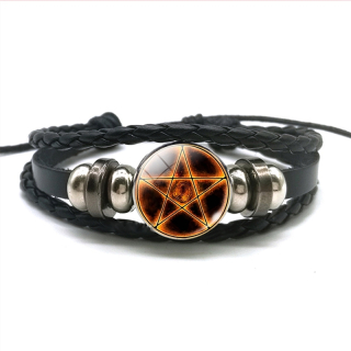 Náramek Supernatural (Lovci duchů) - pentagram (28)