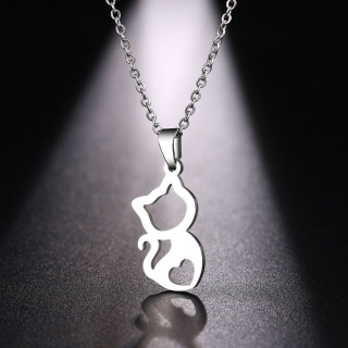 Řetízek kočka (ocel) 3