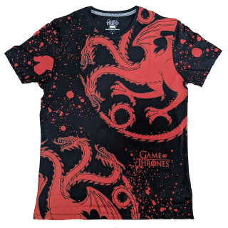 Pánské tričko Game of Thrones (Hra o trůny) - Targaryen (5)