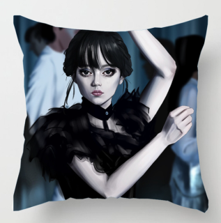 Povlak na polštář Wednesday tancuje - 40 x 40 cm