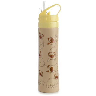 Silikonová skládací láhev mops - 600 ml