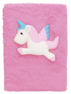 Blok jednorožec - plyšový