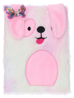 Blok pejsek - plyšový