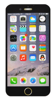 Blok mobil - iPhone (černý)