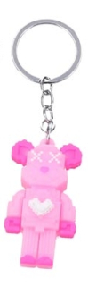 Klíčenka medvěd (růžová)