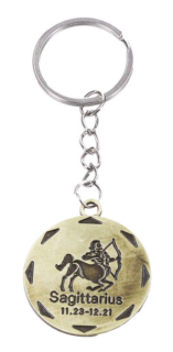 Klíčenka znamení zvěrokruhu - střelec (6)