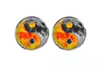 Náušnice Yin yang (13)