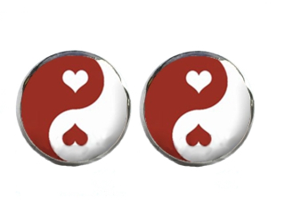 Náušnice Yin yang (14)