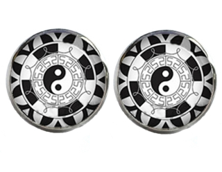 Náušnice Yin yang (15)